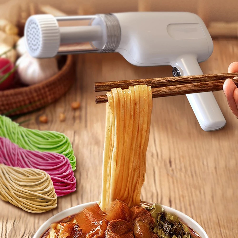 come4buy.com-Electric Pasta Maker Tshuab Pib Noodle