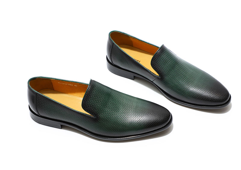 Come4Buy-eShop come4buy.com-High Quality Print Leather Loafer
