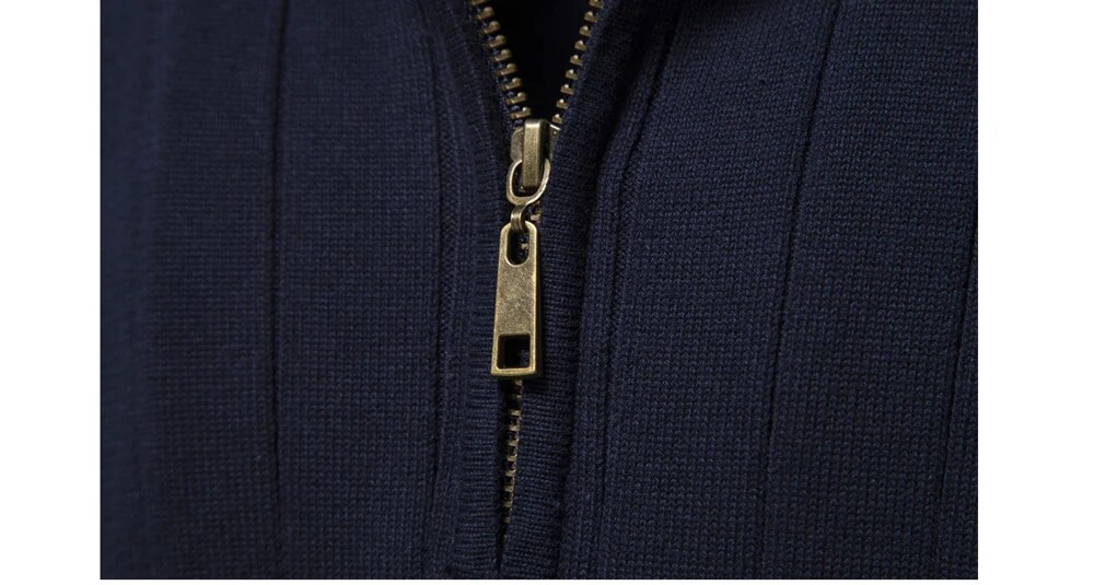 Come4Buy-eShop come4buy.com-Men's Zipper Pullover Business Boss Sweater