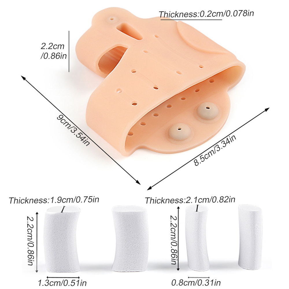 Come4Buy-eShop come4buy.com-Silicone Forefoot Pad Magnetic Core Patches Reduce Pain And Inflammation