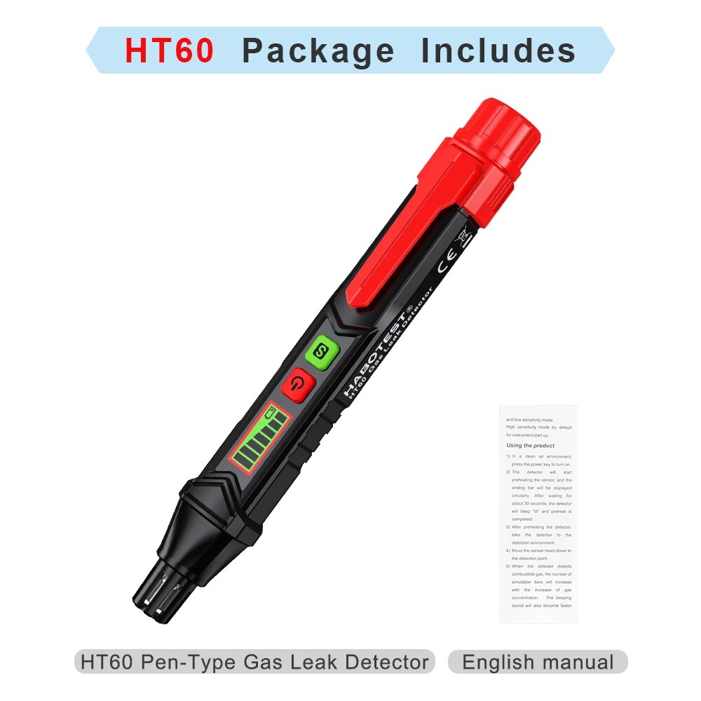 Household-Kingdom hk123mart.com-Gas Leak Detector Combustible Gas Detector