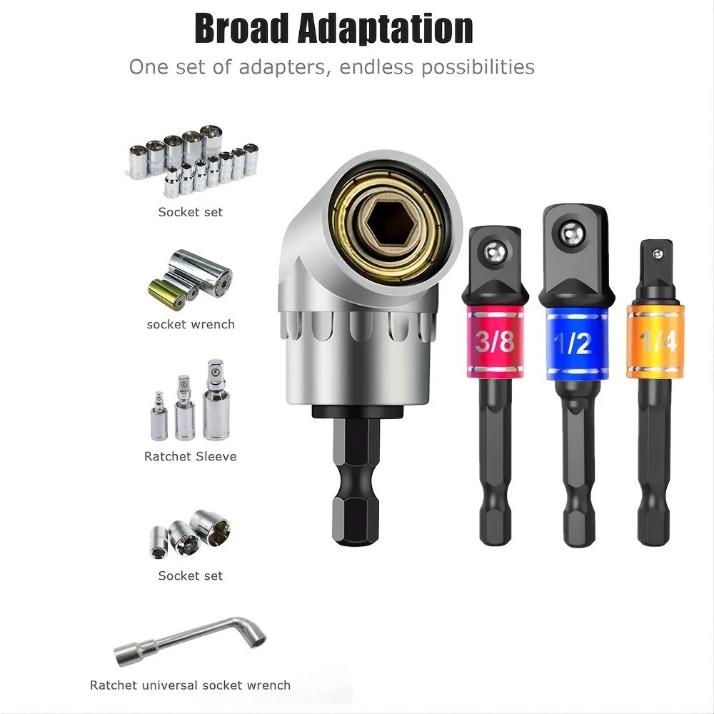 Household-Kingdom hk123mart.com-Screwdriver Holder Socket Adapters